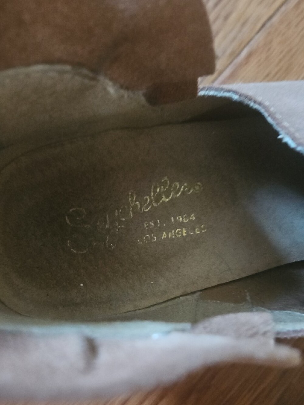 Seychelles Tan/Camel Ruffle Mules - Picture 2 of 4